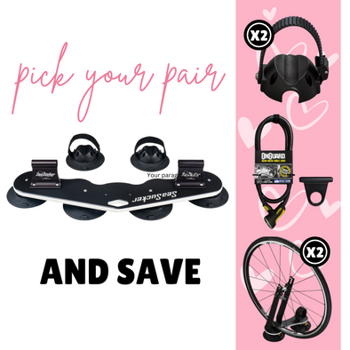 Valentine's Sale: Mini Bomber Accessory Pair