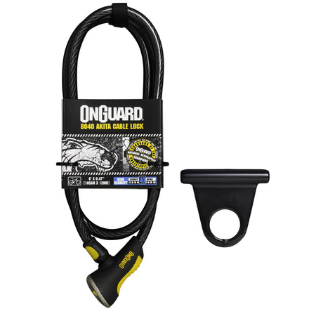 Onguard bike best sale lock lost key