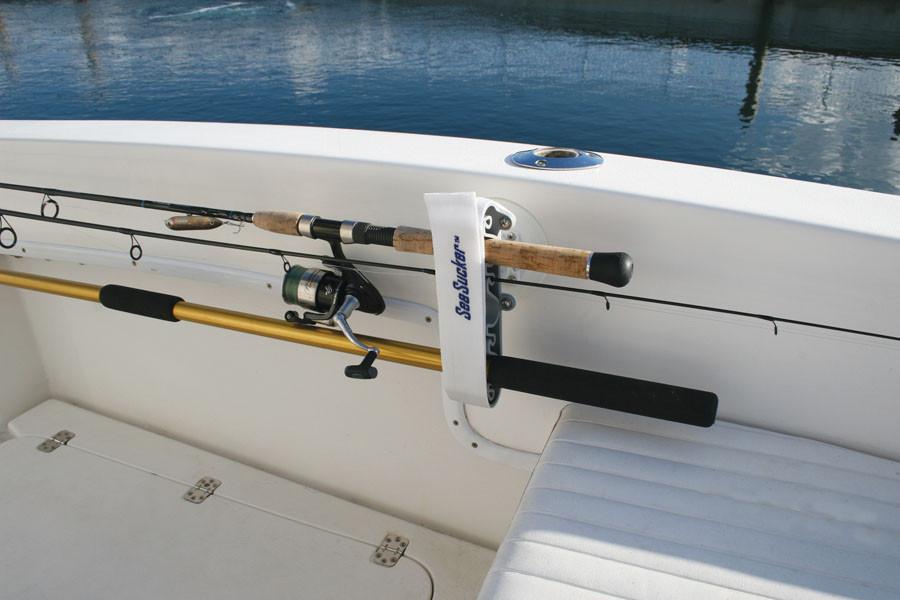 Crappie Fishing Rod Holders  Fishing rod holder, Boat rod holders, Pontoon  boat